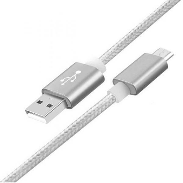 کابل شارژ USB به microUSB توتو مدل Woven طول 1متر