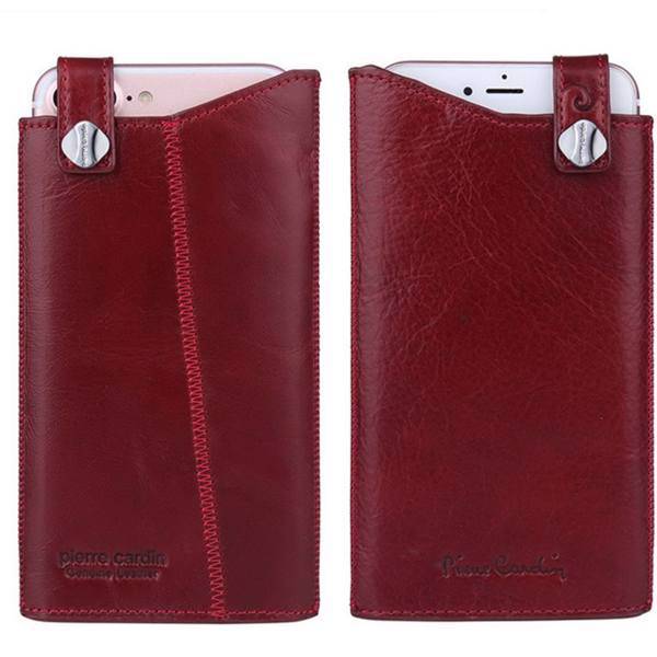 Pierre Cardin PCL-J01 Leather Cover For iPhone 8 Plus/7 Plus/6 Plus/6s Plus، کاور چرمی پیرکاردین مدل PCL-J01 مناسب برای گوشی آیفون6 پلاس/6s پلاس 7 پلاس/8 پلاس