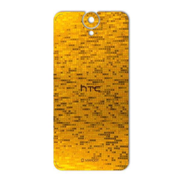 MAHOOT Gold-pixel Special Sticker for HTC E9 Plus، برچسب تزئینی ماهوت مدل Gold-pixel Special مناسب برای گوشی HTC E9 Plus