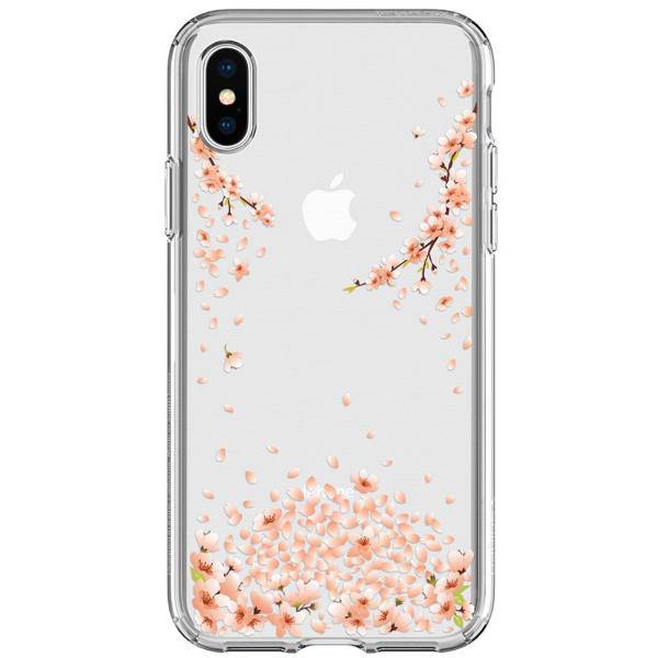 Spigen Liquid Crystal Blossom Cover For iPhone X، کاور اسپیگن مدل Liquid Crystal Blossom مناسب برای گوشی موبایل آیفون X