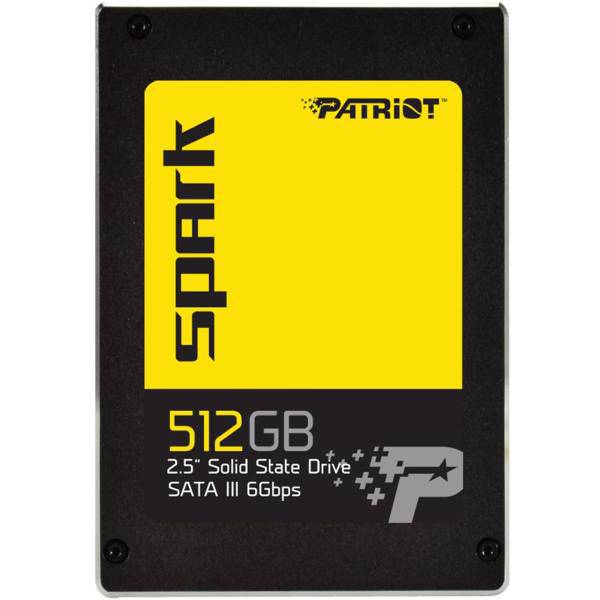 Patriot Spark Internal SSD Drive - 512GB، اس اس دی اینترنال پتریوت مدل Spark ظرفیت 512 گیگابایت