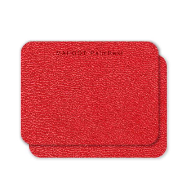 MAHOOT Red leather Palm-rest، استراحتگاه دست ماهوت مدل چرم طبیعی قرمز