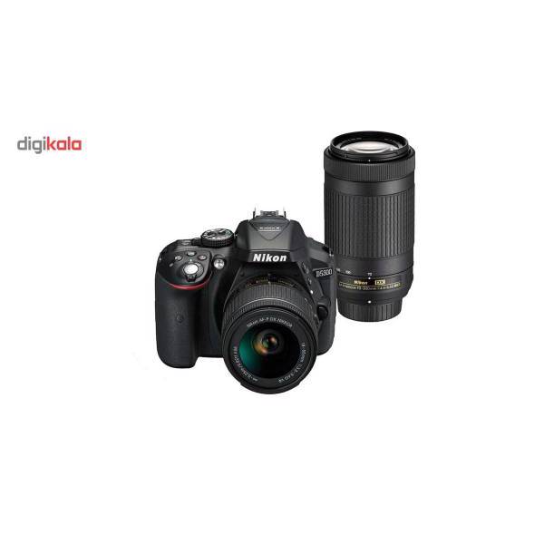 Nikon D5300 kit 18-55 mm And 70-300 mm VR Digital Camera، دوربین دیجیتال نیکون مدل D5300 به همراه لنز 18-55 و 70-300 میلی متر
