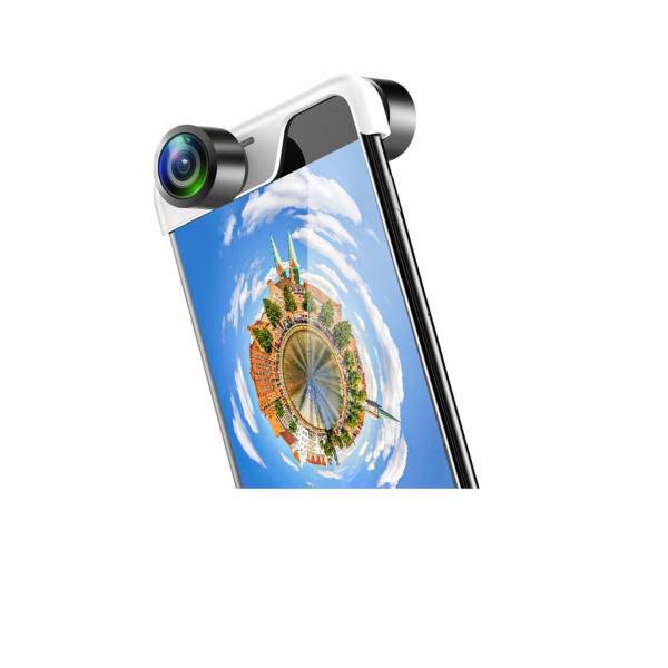 Usams Panaromic Lenz 360 For iPhone 7/8 Plus، لنز پانارومیک یوسمز مدل 360 مناسب برای گوشی اپل ایفون پلاس 7/8