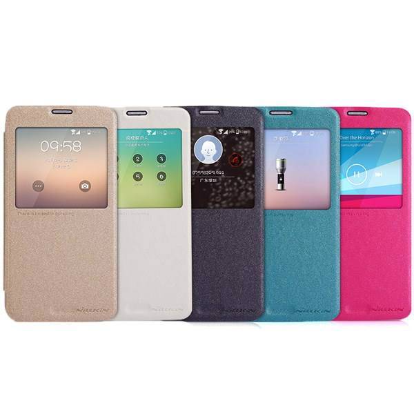 Samsung Galaxy S5 Nillkin Sparkle Flip Cover، کیف کلاسوری نیلکین مدل Sparkle مناسب برای گوشی سامسونگ گلکسی S5
