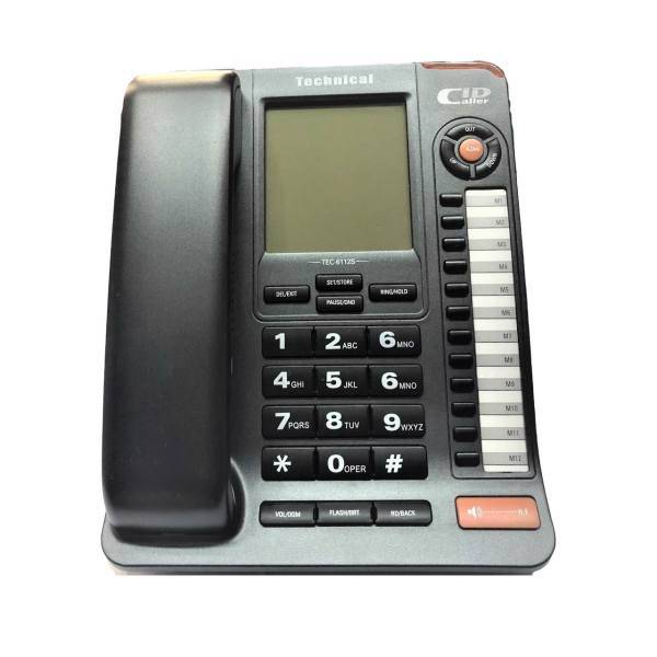 Technical TEC-6112 Phone، تلفن تکنیکال مدل TEC-6112