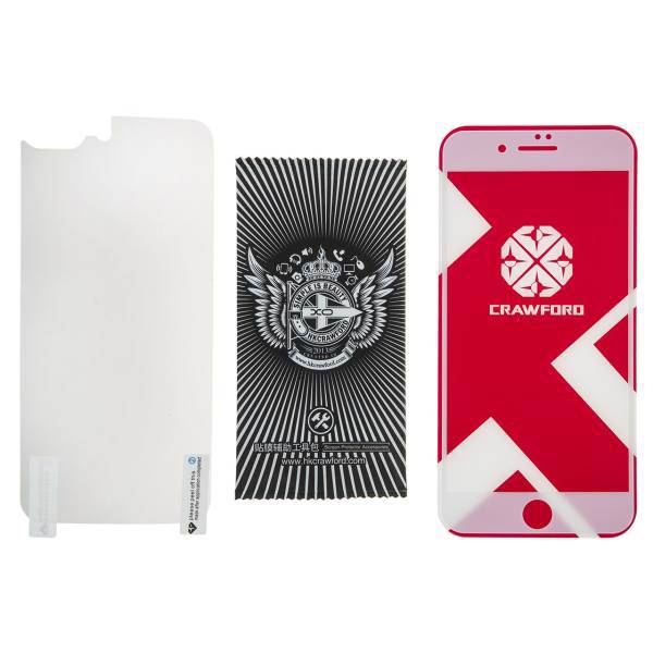 XO Matte Glass Screen Protector For iPhone 8 plus، محافظ صفحه نمایش شیشه‌ای ایکس او مدل Matte مناسب برای گوشی موبایل آیفون 8 پلاس