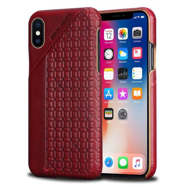 Pierre Cardin PCL-P29 Leather Cover For IPhone X، کیف چرمی پیرکاردین مدل PCL-P29 مناسب برای گوشی آیفونX