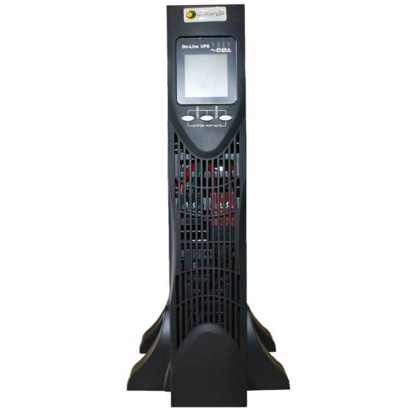 Hajir Sanat Rackmount Tower Convertable Genesis Plus RMI Online UPS 1KVA With Internal Battery، یو پی اس رک مونت تاور کانورتیبل هژیر صنعت مدل Genesis Plus RMI توان 1KVA آنلاین به همراه باتری داخلی