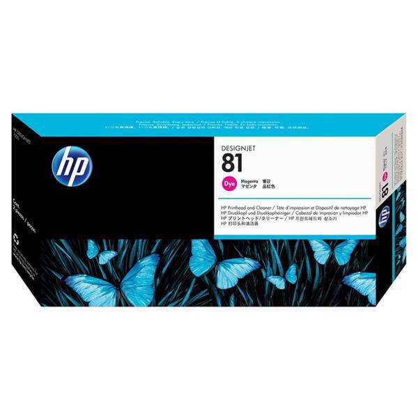 HP 81 Magenta Dye Printhead، هد پلاتر ارغوانی اچ پی مدل 81