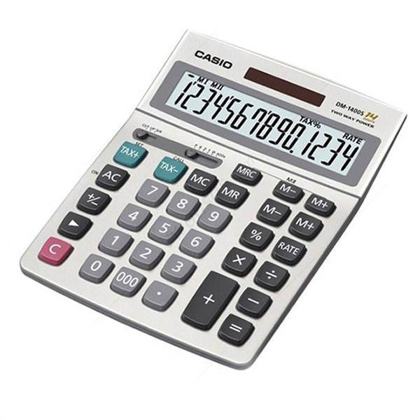 Casio Dm-1400s Calculator، ماشین حساب کاسیو Dm-1400s