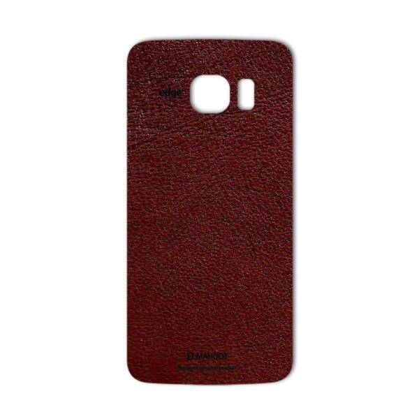 MAHOOT Natural Leather Sticker for Samsung S6 Edge، برچسب تزئینی ماهوت مدلNatural Leather مناسب برای گوشی Samsung S6 Edge