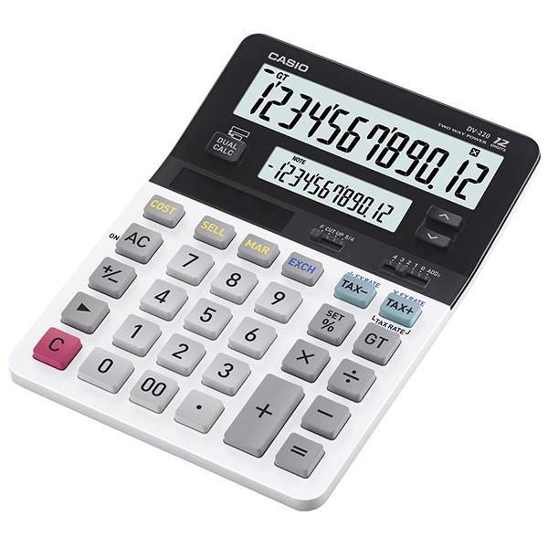 Casio DV-220 Calculator، ماشین حساب کاسیو DV-220
