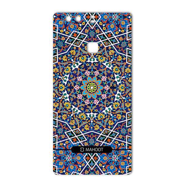 MAHOOT Imam Reza shrine-tile Design Sticker for Huawei P9 Plus، برچسب تزئینی ماهوت مدل Imam Reza shrine-tile Design مناسب برای گوشی Huawei P9 Plus