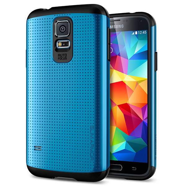 Samsung Galaxy S5 Slim Armor Cover، کاور اسپیگن مدل Slim Armor مناسب برای گوشی موبایل سامسونگ گلکسی S5