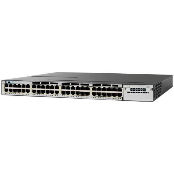 Cisco WS-C3750X-48T-E 48-Port Switch، سوییچ 48 پورت سیسکو مدل WS-C3750X-48T-E