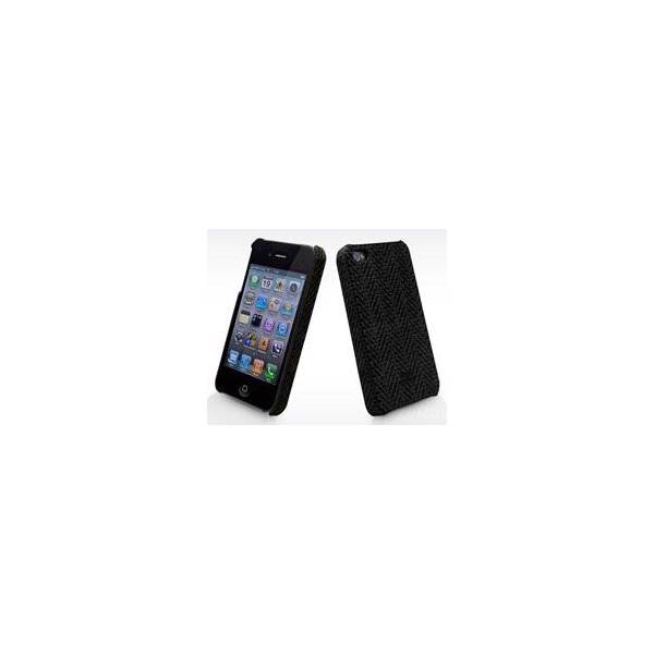 Kajsa Black Leather Case For iPhone 4S، کاور آیفون 4S کاجسا چرمی مشکی