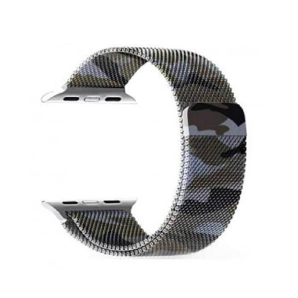 Milanese Army Metal Band For Apple Watch 42mm، بند فلزی مدل Milanese ارتشی مناسب برای اپل واچ 42 میلی متری