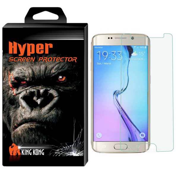 Hyper Protector King Kong Glass Screen Protector For Samsung Galaxy S6 Edge plus، محافظ صفحه نمایش شیشه ای کینگ کونگ مدل Hyper Protector مناسب برای گوشی سامسونگ گلکسی S6 Edge Plus