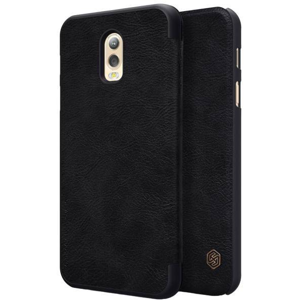 Nillkin Qin Leather Flip Cover For Samsung Galaxy C8، کیف کلاسوری چرمی نیلکین مدل Qin مناسب برای گوشی موبایل سامسونگ Galaxy C8