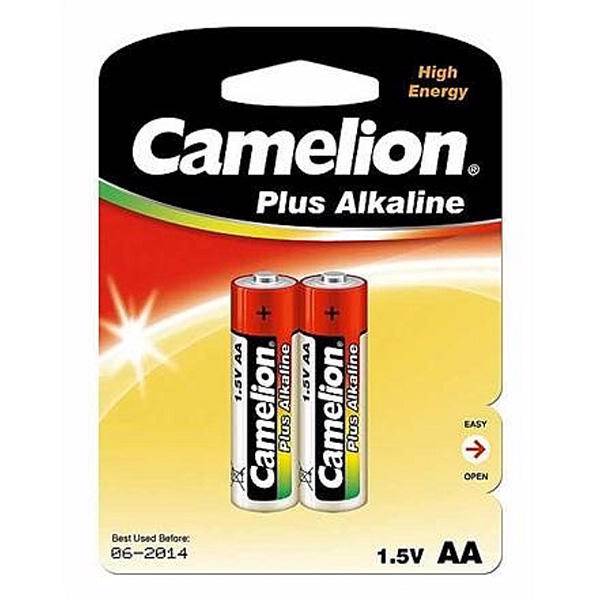 Camelion Plus Alkaline AA Battery Pack of 2، باتری قلمی کملیون مدل Plus Alkaline بسته 2 عددی