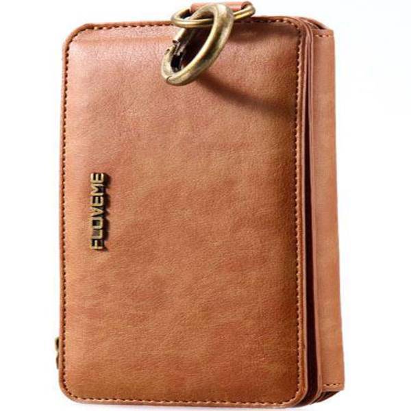 Floveme Wallet Case For iPhone 6/7 plus، کیف فلاومی مدل Wallet مناسب برای گوشی موبایل آیفون 6/7 پلاس