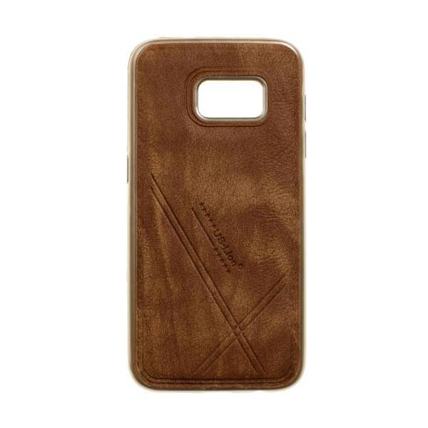 Fashion Style Protective Case for Samsung Galaxy S7، کاور ژله ای طرح چرم مناسب برای گوشی موبایل سامسونگ S7