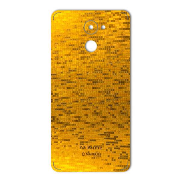 MAHOOT Gold-pixel Special Sticker for Huawei Y7 Prime، برچسب تزئینی ماهوت مدل Gold-pixel Special مناسب برای گوشی Huawei Y7 Prime