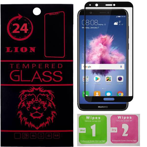 LION Nano Glass Full Glue Screen Protector For Huawei P Smart، محافظ صفحه نمایش لاین مدل نانو گلس مناسب برای گوشی هوآوی P Smart