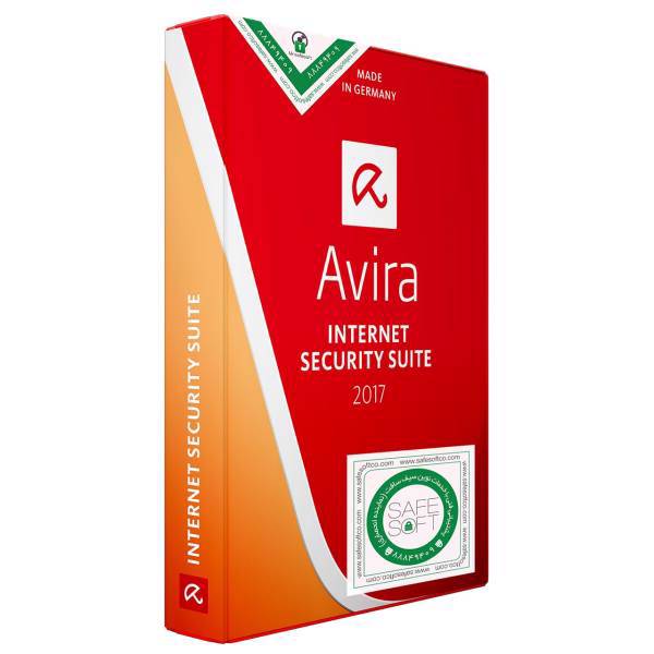 Avira Internet Security Suite 1 + 1 Users 1 Year 2017، اینترنت سکیوریتی سوییت آویرا 2017، 1 + 1 کاربر، 1 ساله