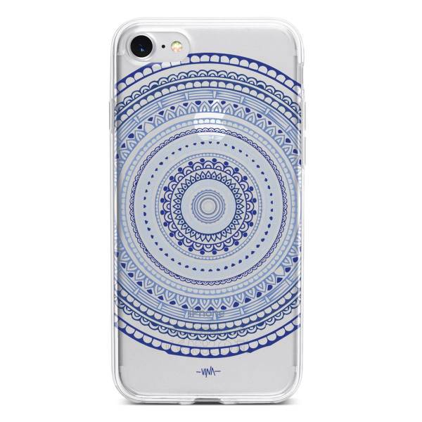 Blue Mandala Case Cover For iPhone 7 /8، کاور ژله ای وینا مدل Blue Mandala مناسب برای گوشی موبایل آیفون 7 و 8