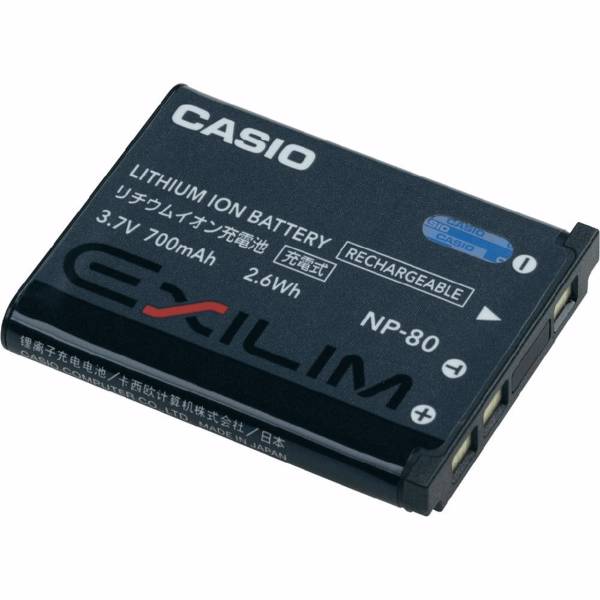 Casio NP80 Li-ion Camera Battery، باتری دوربین لیتیوم یون کاسیو مدل NP80