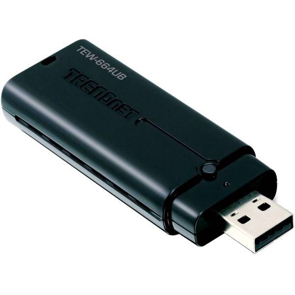 TRENDnet TEW-664UB USB Ethernet Adapter، کارت شبکه USB ترندنت مدل TEW-664UB