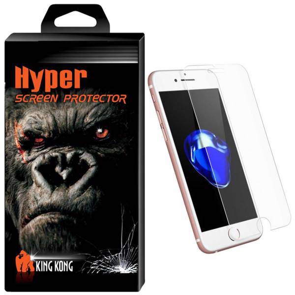 Hyper Protector King Kong Tempered Glass Screen Protector For Apple Iphone 7/8، محافظ صفحه نمایش شیشه ای Fullcover کینگ کونگ مدل Hyper Protector مناسب برای گوشی اپل آیفون 7/8