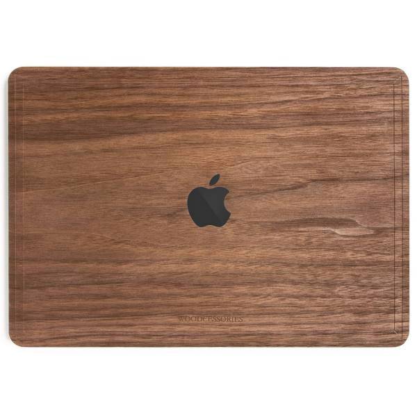 Woodcessories Apple Logo Wooden Cover For MacBook Pro Touchbar 15 Inch 2016، کاور چوبی وودسسوریز مدل Apple Logo مناسب برای مک بوک پرو تاچ بار 15 اینچی 2016
