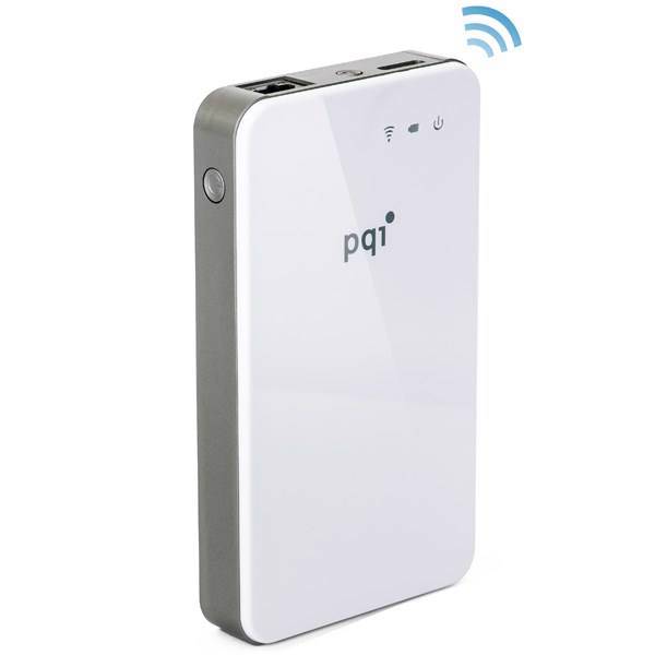 Pqi A300 Air Bank Portable Wi-Fi Hard Drive - 500GB، هارد دیسک بی‌سیم پی کیو آی مدل A300 ایر بانک ظرفیت 500 گیگابایت