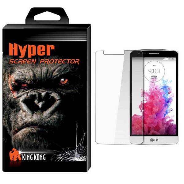 Hyper Protector King Kong Glass Screen Protector For LG G3، محافظ صفحه نمایش شیشه ای کینگ کونگ مدل Hyper Protector مناسب برای گوشی ال جی G3