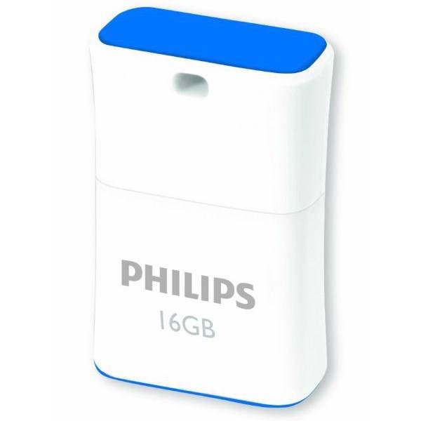 Philips Pico Edition FM16FD85B/97 USB 2.0 Flash Memory - 16GB، فلش مموری USB 2.0 فیلیپس مدل پیکو ادیشن FM16FD85B/97 ظرفیت 16 گیگابایت