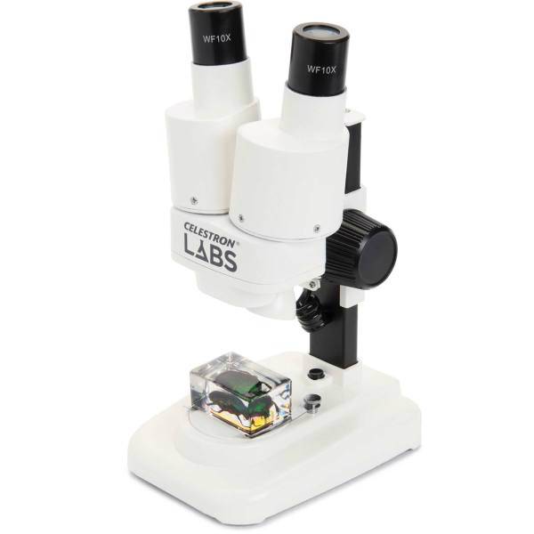 Celestron Labs S20 Stereo Microscope، میکروسکوپ سلسترون لبز مدل S20 Stereo