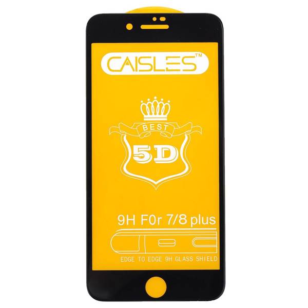 CAISLES Glass Screen Protector For Apple iPhone 7 Plus/8 Plus، گلس محافظ صفحه نمايش شيشه اي مدل CAISLES مناسب براي گوشي موبايل اپل iPhone 7 Plus/8 Plus