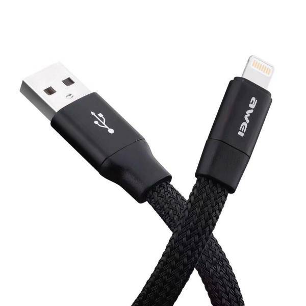 Awei CL-11 USB To Lightning Cable 1m، کابل تبدیل USB به لایتنینگ اوی مدل CL-11 به طول 1 متر