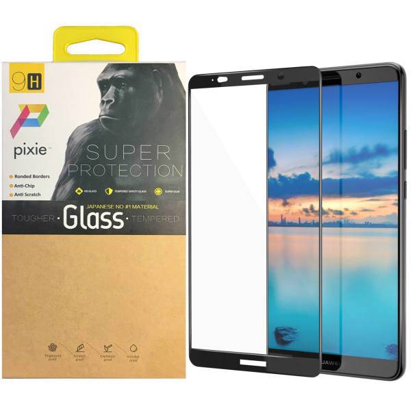 Pixie 5D Full Glue Tempered Glass Screen Protector For Huawei Mate 10 Pro، محافظ صفحه نمایش تمام چسب شیشه ای تمپرد پیکسی مدل 5D مناسب برای گوشی موبایل هوآوی Mate 10 Pro