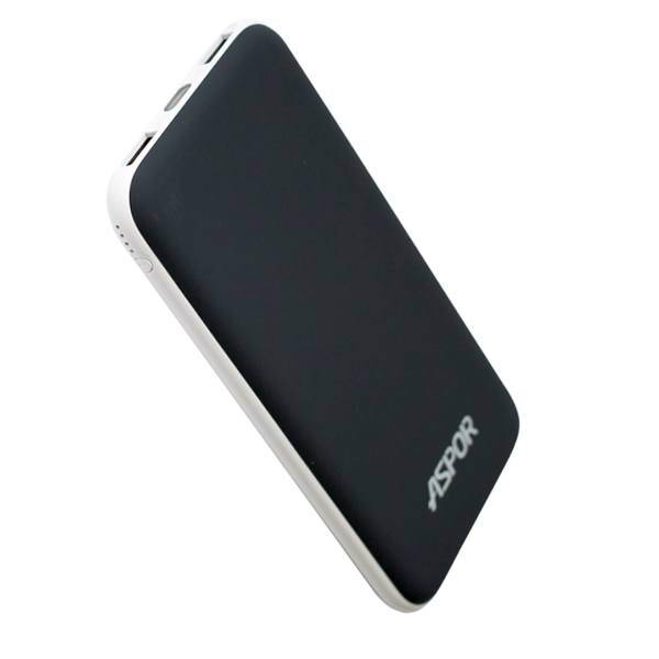 Aspor A386 12000 mAh Power Bank، شارژر همراه آسپور مدل A386 ظرفیت 12000میلی آمپر ساعت