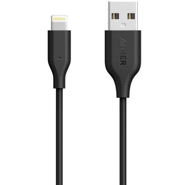 Anker A8111 PowerLine USB To Lightning Cable 90cm، کابل تبدیل USB به لایتنینگ انکر مدل A8111 PowerLine به طول 90 سانتی متر