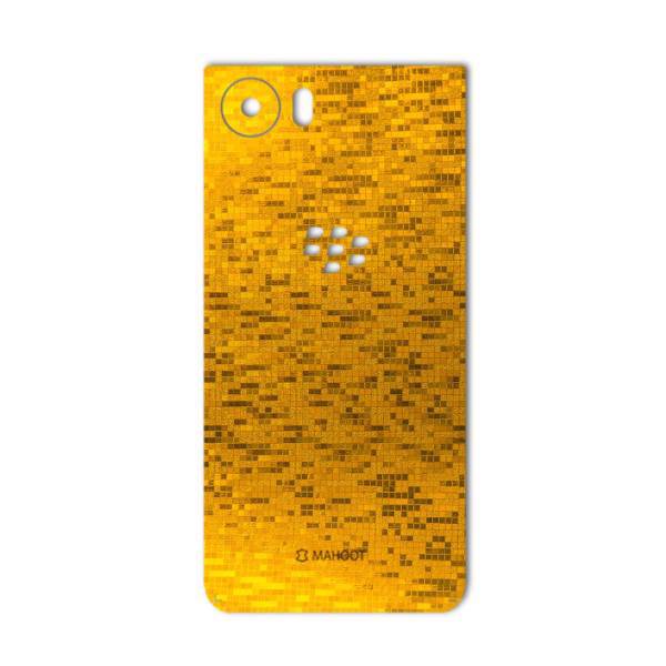 MAHOOT Gold-pixel Special Sticker for BlackBerry KEYone-Dtek70، برچسب تزئینی ماهوت مدل Gold-pixel Special مناسب برای گوشی BlackBerry KEYone-Dtek70