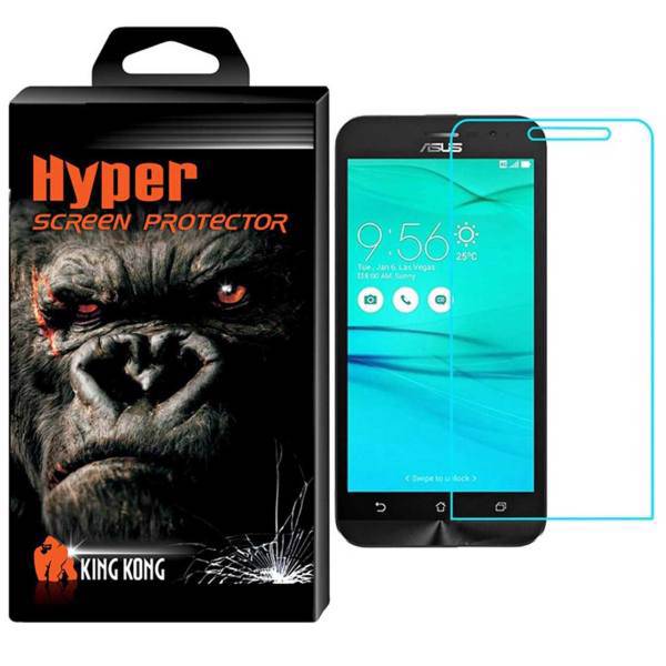 Hyper Protector King Kong Glass Screen Protector For Asus Zenfone Go ZB500KG، محافظ صفحه نمایش شیشه ای کینگ کونگ مدل Hyper Protector مناسب برای گوشی Asus Zenfone Go ZB500KG