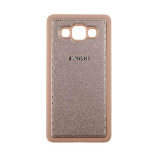 کاور گوشی TPU مدل طرح چرم مدل مناسب برای گوشی موبایل سامسونگ Galaxy A5