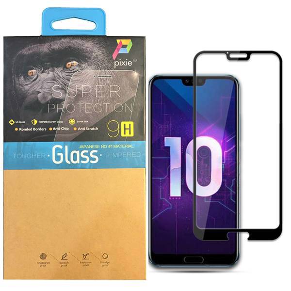 Pixie 5D Full Glue Tempered Glass Screen Protector For Huawei Honor 10، محافظ صفحه نمایش شیشه ای پیکسی مدل 5D مناسب برای گوشی موبایل هوآوی Honor 10
