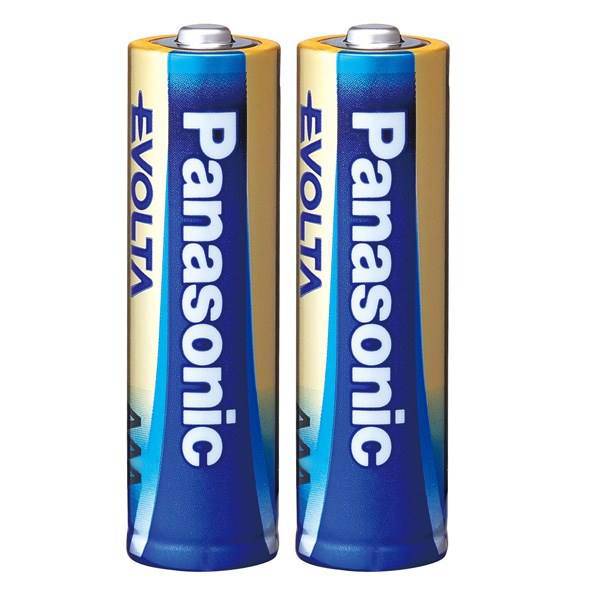 Panasonic High-Tech Alkaline Evolta AAA Battery Pack Of 2، باتری نیم قلمی پاناسونیک مدل High-Tech Alkaline Evolta بسته 2 عددی