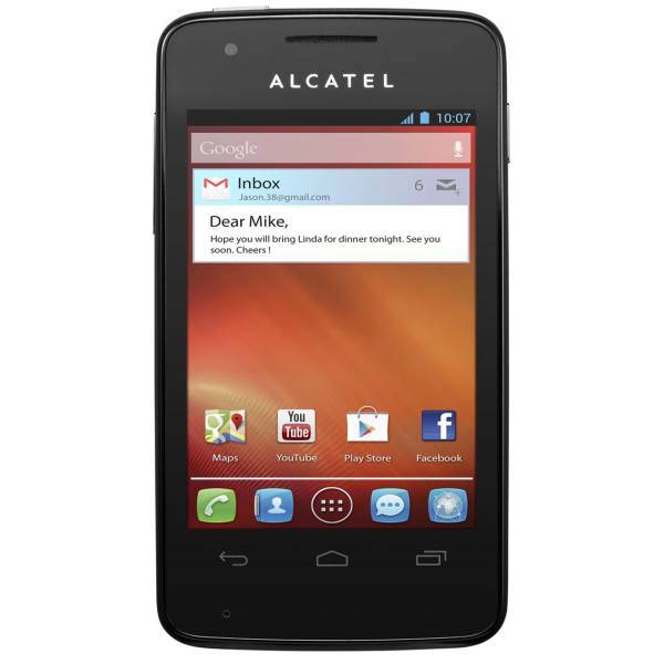 Alcatel One Touch SPop 4030D Mobile Phone، گوشی موبایل دو سیم‌کارت کارت آلکاتل وان تاچ S